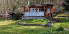 Bungalow Strandheim mit Kamin und Terrasse
